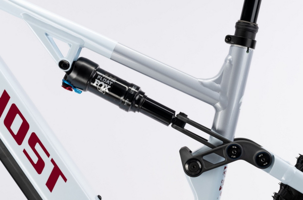 E-Bike Pedelec Ghost "E-ASX ADVANCED HIGH" - snow blue/shadow gray - glossy